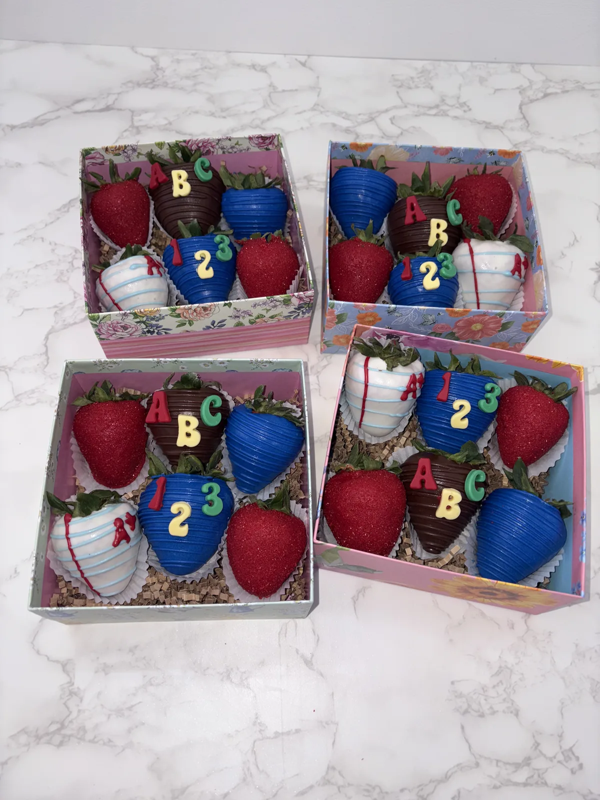 Fresas cubiertas