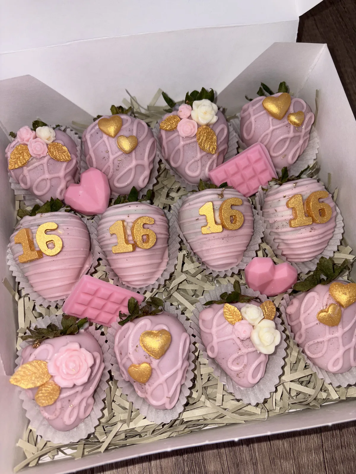 Fresas cubiertas