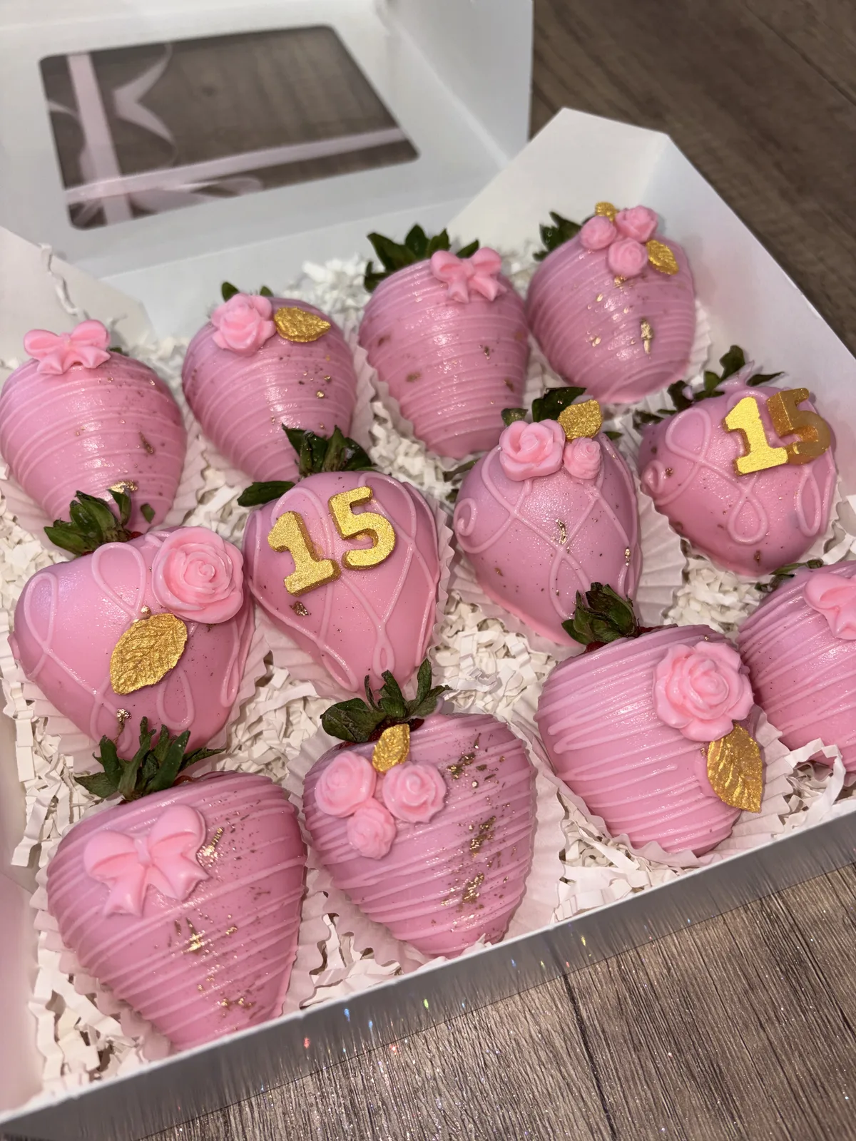 Fresas cubiertas