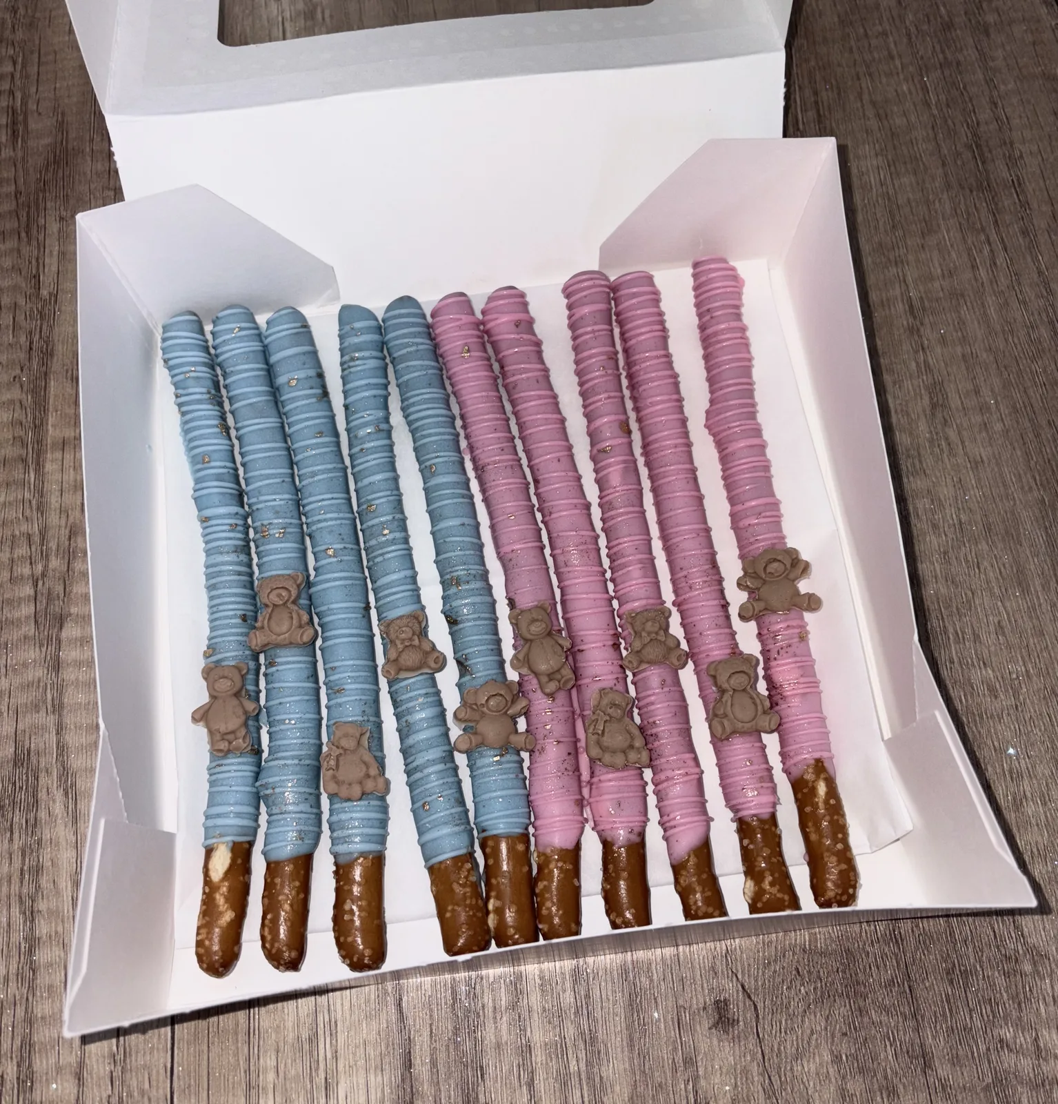 Pretzels cubiertos