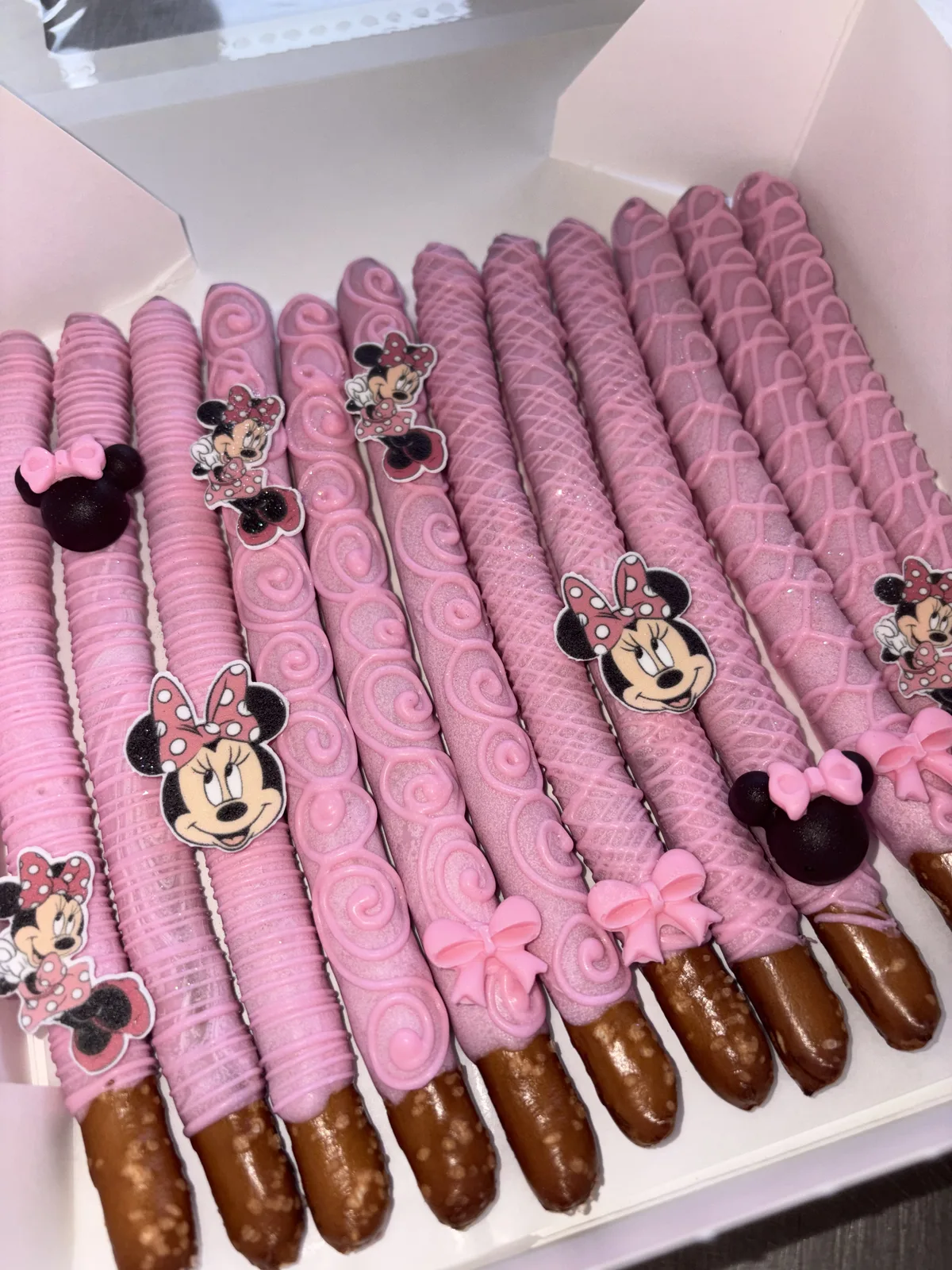 Pretzels cubiertos